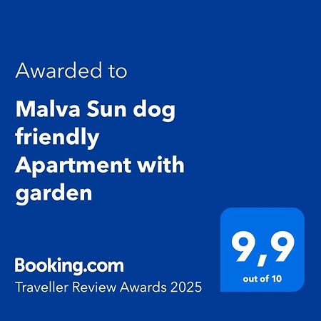 Malva Sun Dog Friendly Apartment With Garden Kolobřeh Exteriér fotografie