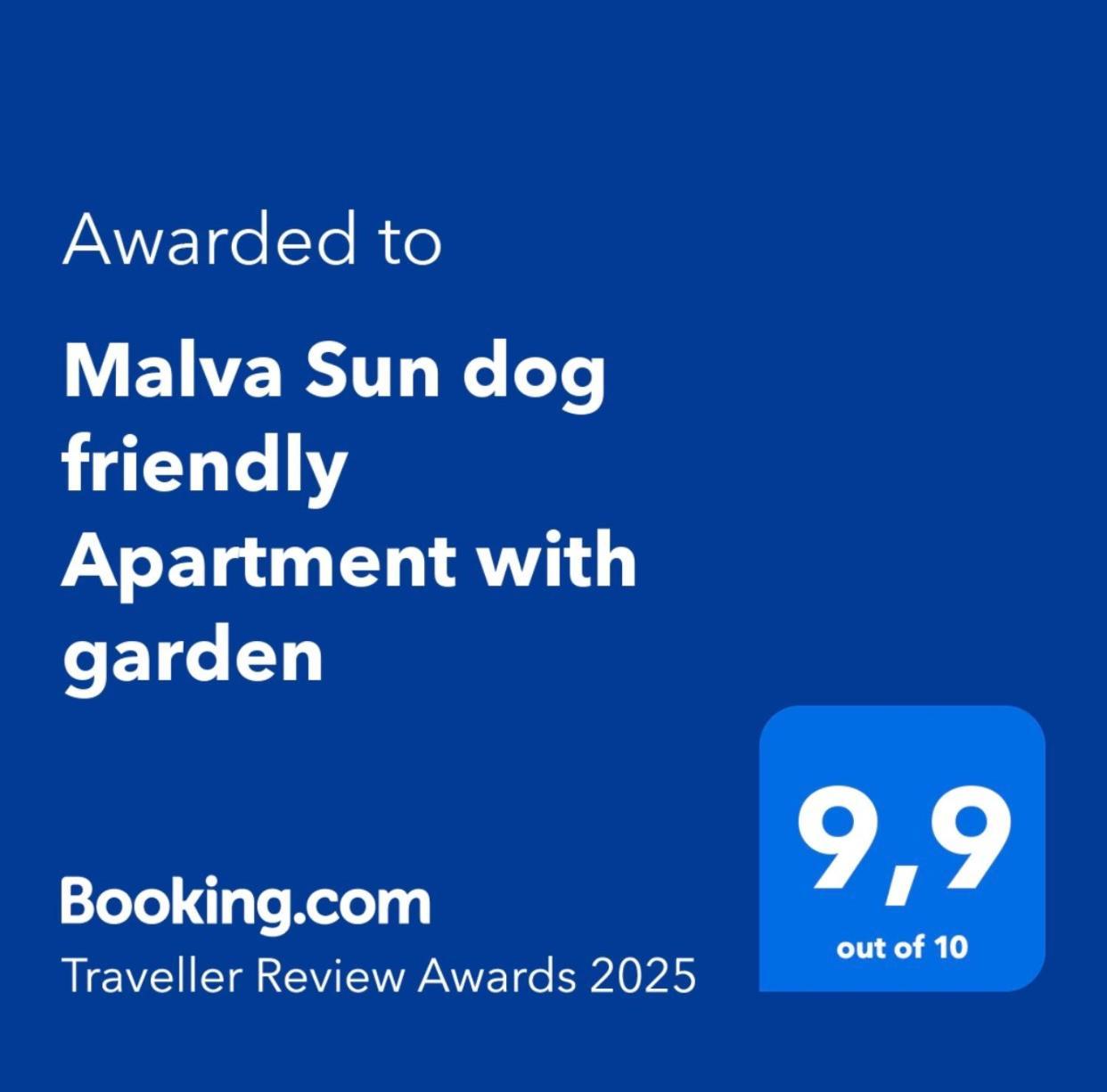 Malva Sun Dog Friendly Apartment With Garden Kolobřeh Exteriér fotografie